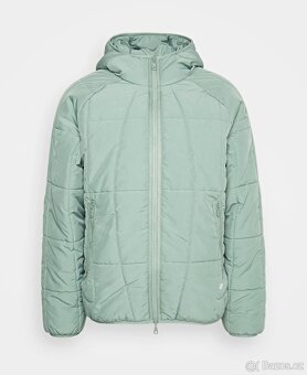Adidas Puffer Hooded Jacket Unisex Bunda Mint XS - 5