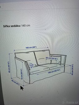 Pohovka IKEA BACKSÄLEN - 5
