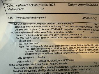 Playstation 4 PRO v záruce + hry - 5