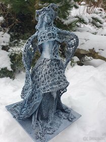 Originální socha ,, ANDĚLKA ochránkyně domova,, - 5