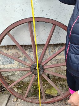 Dřevěné loukoťové kolo - 5