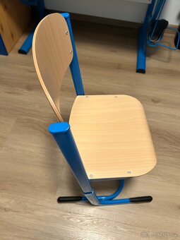 Dětský polohovací rostoucí stůl i židle - 5