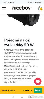 Reproduktor NICEBOY raze 3 TITAN - 5