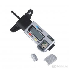 Měřák hloubky dezénu hloubkoměr pneu s LCD displej 0-25mm - 5