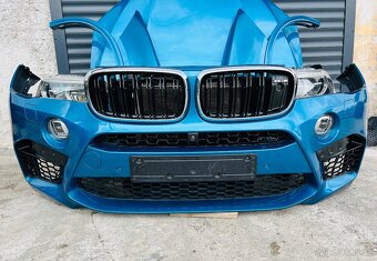 BMW X5M f85 kapota nárazník blatník chladiče světla - 5