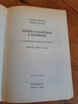 Kniha J. Hofman, O. Janeček, Zpráva o léčiteli z Batňovic - 5