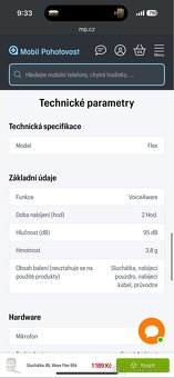 Sluchátka JBL Wave Flex - 5