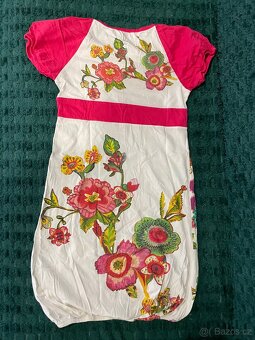 Krásné dívčí šaty Desigual vel. 10-12 let top stav - 5