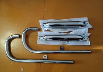 Výfuky kolena objímky rybiny doutníky K750 M72 M67 Dneper Ur - 5