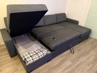 Sedací souprava - rozkládací s úložným prostorem - 5