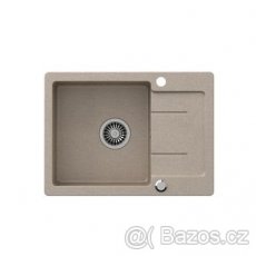 KUCHYŇSKÝ GRANITOVÝ DŘEZ QUADRON RAPID 30 + SIFON - 5