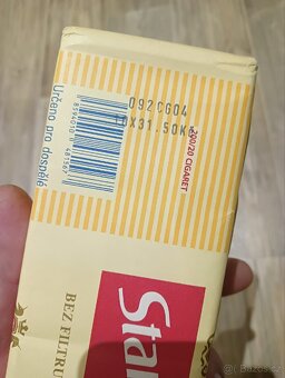 Sberatelske cigarety start - 5