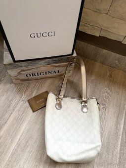 Gucci bílá kabelka, originál - 5