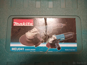 Makita modrozelený plastový kufr MEU041 na brusku - 5