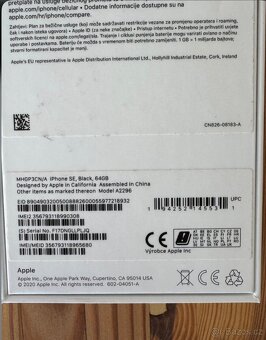 iPhone SE (2020) - 64 GB - 5