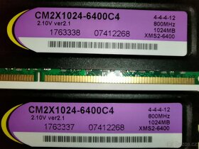 ADATA, CORSAIR DDR-2- 800MHz GAMING - 5