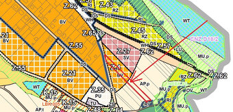 Stavební pozemek 820 m2 a louka 1169 m2 Všemyslice - 5