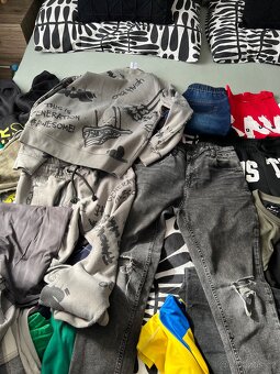 Obrovsky balik chlapeckeho oblečeni adidas,nike… - 5