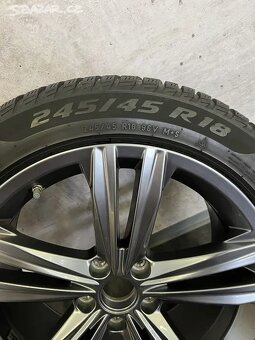Originální kola VW Arteon 5x112 R18 ZIMNÍ č.F124 - 5