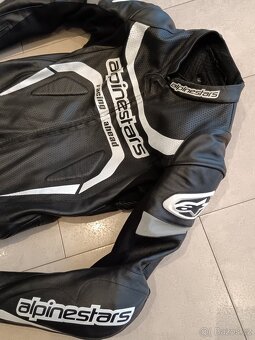 Alpinestars Motegi-Pánská kožená moto kombinéza, jednodílná - 5