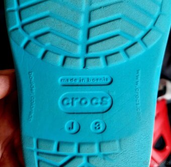 Brusle in-line, pantofle Crocs, bačkory Mickey mouse - 5