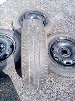 Sada kol 5x100, ET 35 vč. pneu Barum 165/70 R 14 - 5