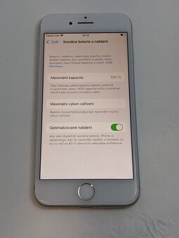 iPhone 8 64gb white. Top stav. Baterie 100%. Záruka 6 měsíců - 5