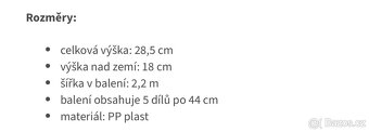 Obrubník zahradní - 5