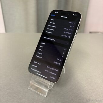 iPhone 14 Pro 256GB bílý, pěkný stav, 12 měsíců záruka - 5