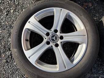 225/55r17 ZIMNÍ SADA MERCEDES E W213 5x112 7,5jx17 ET40 - 5