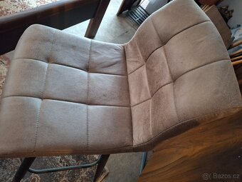 Dvě barové židle - 5