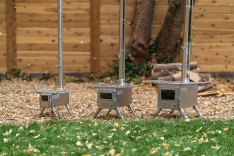 WINNERWELL® Outdoorová Přenosná Stanová Kamna NOMAD vel.S - 5