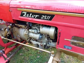 Zetor 2511 cabrio s tp, pěkný stav, boční kosa - 5