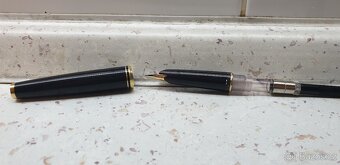 Plnící pero Mont Blanc 14K zlatý hrot 585 - 5