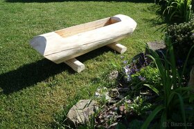 Dřevěné masivní koryto - 5