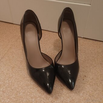 Černé lodičky vel. 38 - 5