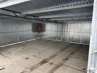 Prodám  plechovou garáž 6x6 - 5