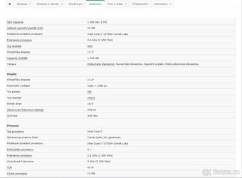 Herní notebook MSI GP76 Leopard 10UG - 5