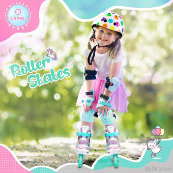 Nastavitelné inline brusle Unicorn - 5