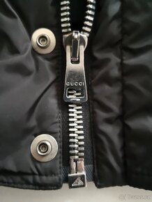 Gucci péřová zimní bunda pánská matně černá 50/IT - 5
