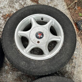 Sada alu kol 4x100 r13 + pneu Michellin - 5