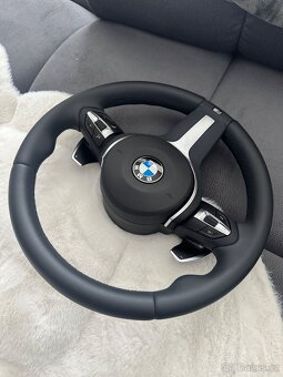 Predám BMW volant Mpacket F10/F01 s pádlami - 5