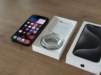 iPhone 15 Pro 128GB CZ ZÁRUKA TOP STAV - 5
