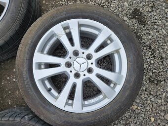 Alu kola Mercedes 16" 5x112 letní pneu 205/55 R16 - 5