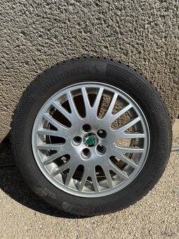 Zimní pneumatiky Continental 205/55/R16 s alu koly - 5