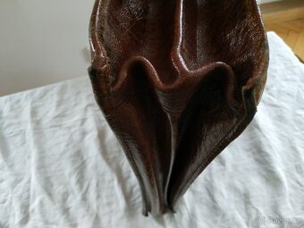 Kožená aktovka – kvalitní hnědá kůže - 5