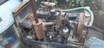 Malotraktor domácí výroby s hydraulikou do smazání - 5