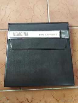 Němčina pro samouky - retro vinylové desky 5ks - 5
