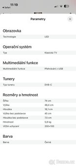 32" Sencor HLE 3201M4 Led TV - 5