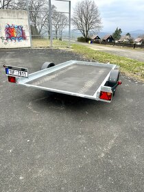 Sklopný přívěs na přepravu různé techniky - 5